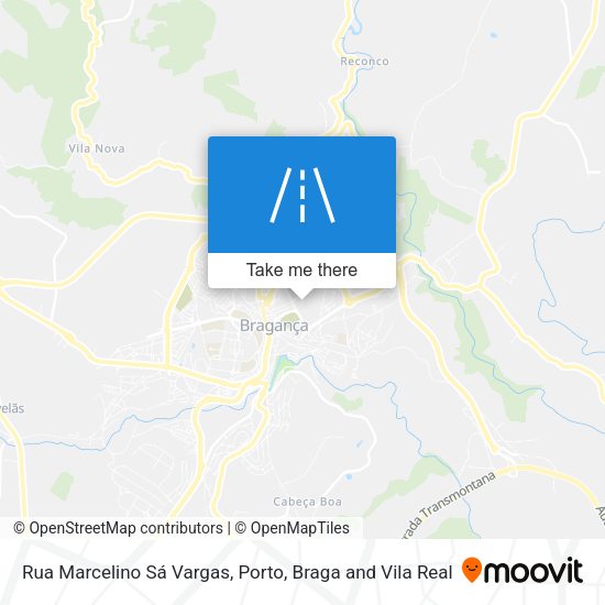 Rua Marcelino Sá Vargas map