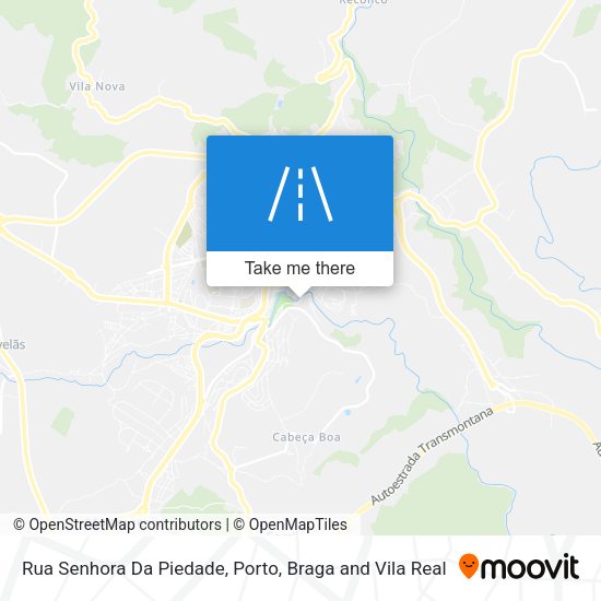 Rua Senhora Da Piedade map