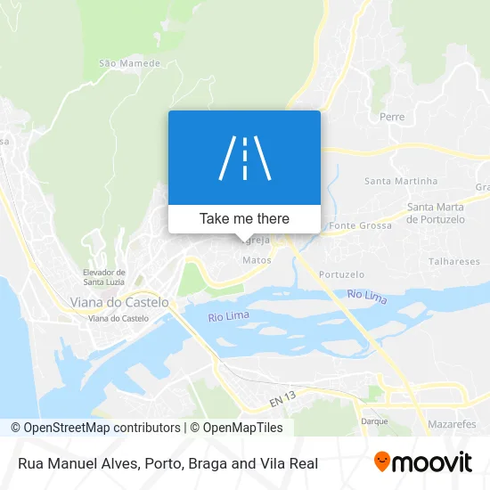Rua Manuel Alves map