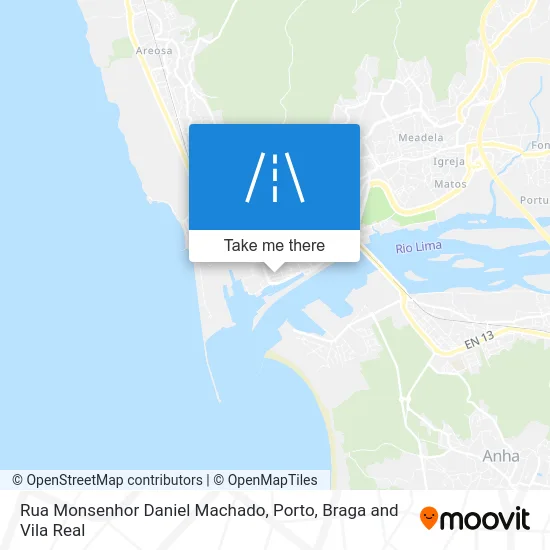 Rua Monsenhor Daniel Machado map
