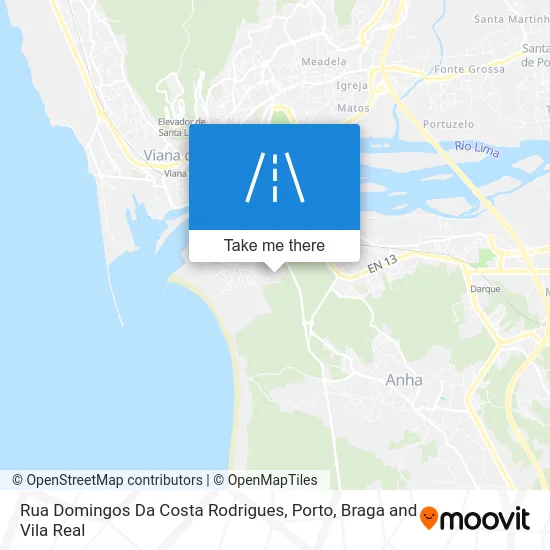 Rua Domingos Da Costa Rodrigues map