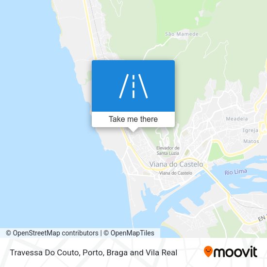 Travessa Do Couto mapa