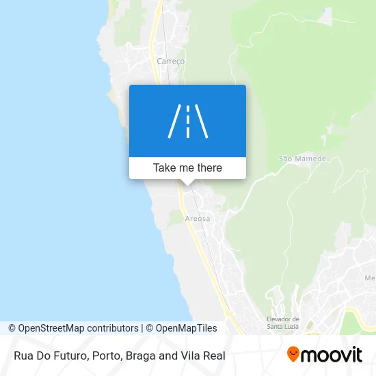Rua Do Futuro map