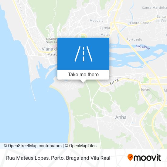 Rua Mateus Lopes mapa