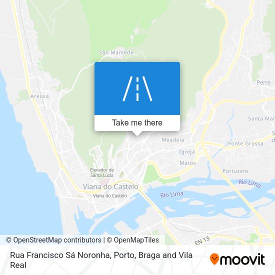 Rua Francisco Sá Noronha map
