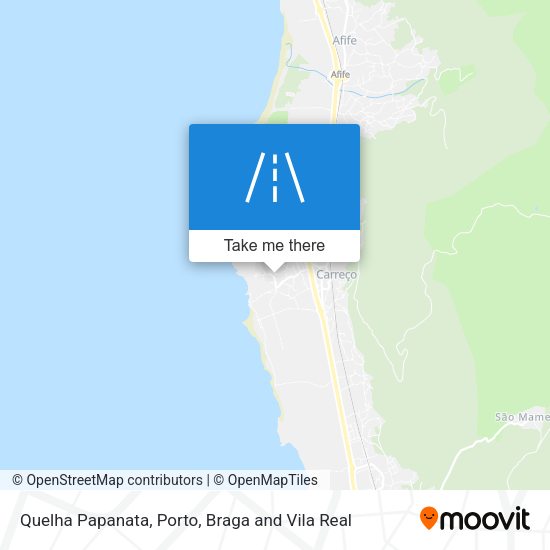 Quelha Papanata map