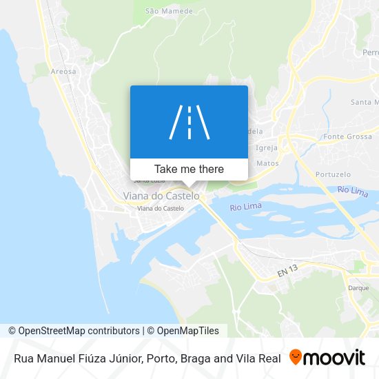 Rua Manuel Fiúza Júnior map