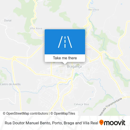Rua Doutor Manuel Bento map