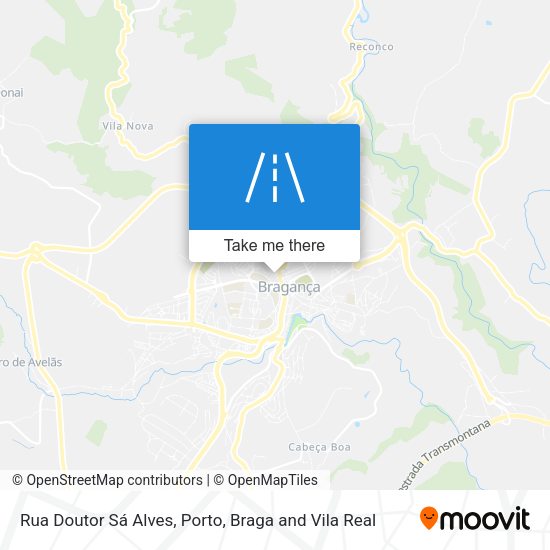 Rua Doutor Sá Alves map