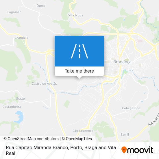 Rua Capitão Miranda Branco map