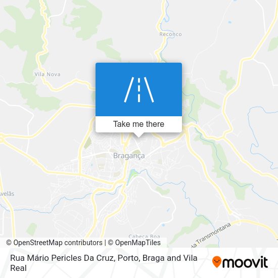 Rua Mário Pericles Da Cruz map