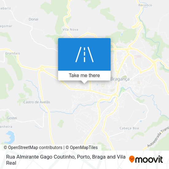 Rua Almirante Gago Coutinho map
