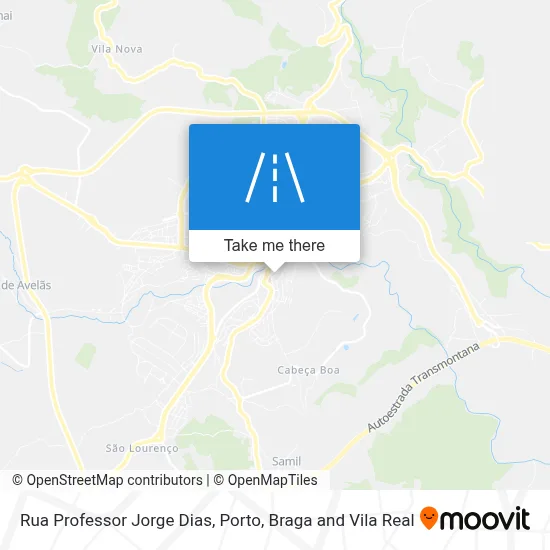 Rua Professor Jorge Dias map