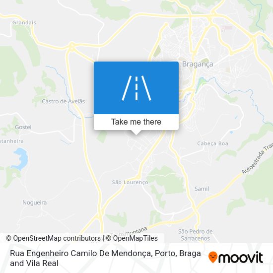 Rua Engenheiro Camilo De Mendonça map