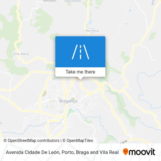 Avenida Cidade De León mapa