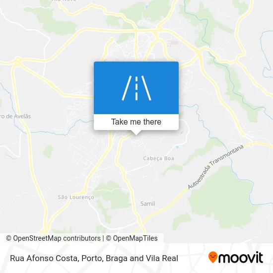 Rua Afonso Costa map