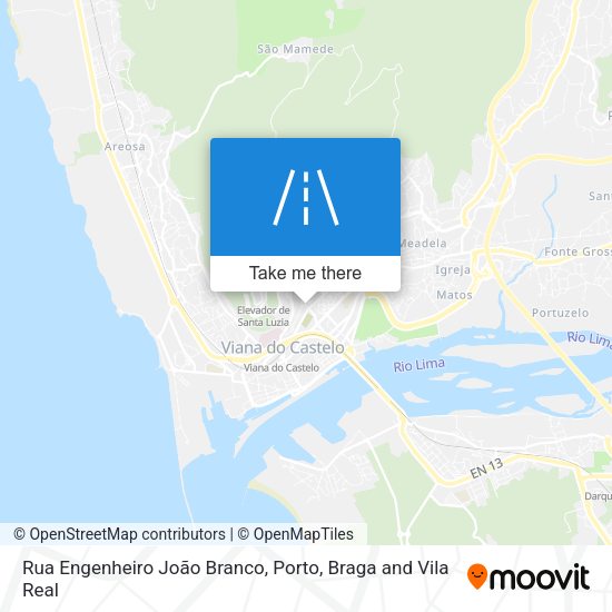 Rua Engenheiro João Branco map