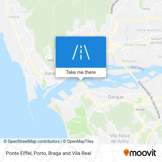 Ponte Eiffel map