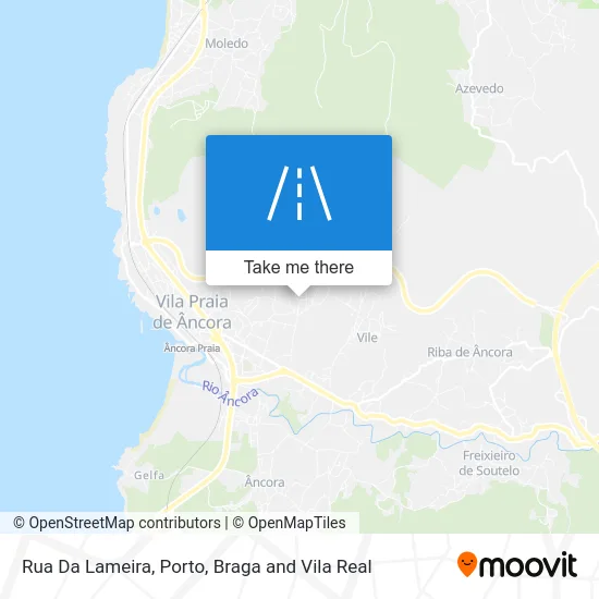 Rua Da Lameira map