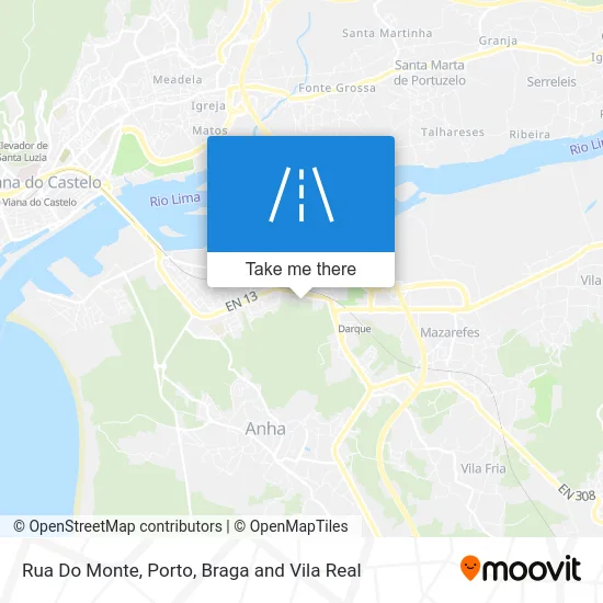 Rua Do Monte map