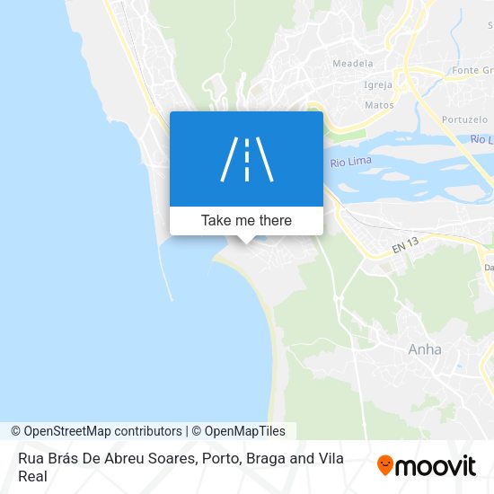 Rua Brás De Abreu Soares map