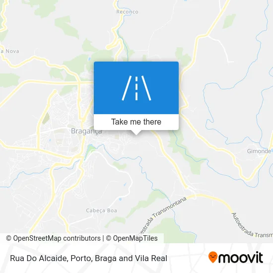 Rua Do Alcaide map
