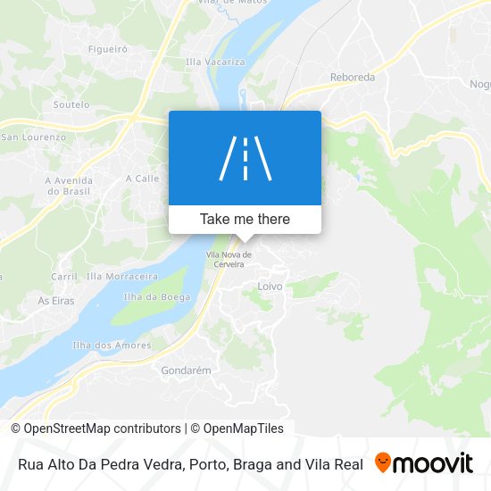 Rua Alto Da Pedra Vedra mapa
