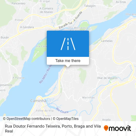 Rua Doutor Fernando Teixeira map