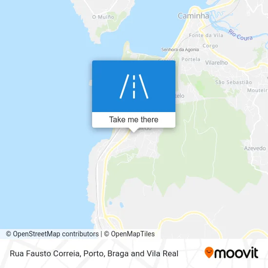 Rua Fausto Correia map