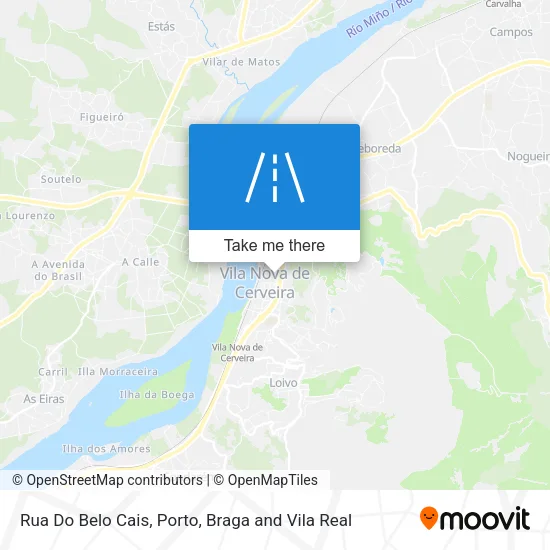Rua Do Belo Cais map