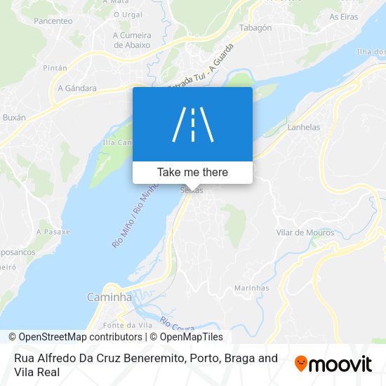 Rua Alfredo Da Cruz Beneremito mapa