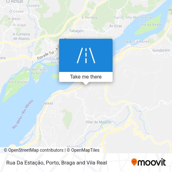 Rua Da Estação map