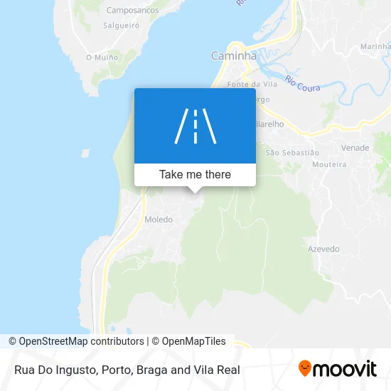 Rua Do Ingusto map