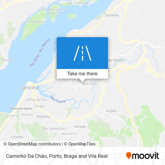 Caminho Da Chão mapa