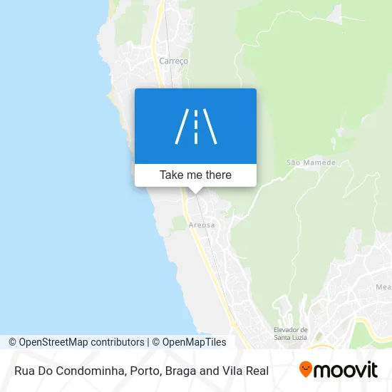 Rua Do Condominha map