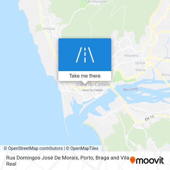 Rua Domingos José De Morais map