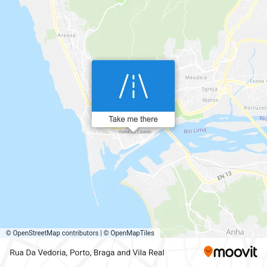 Rua Da Vedoria map