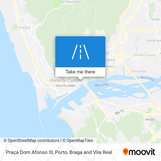 Praça Dom Afonso III map