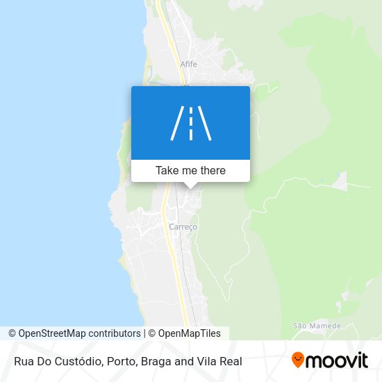 Rua Do Custódio map