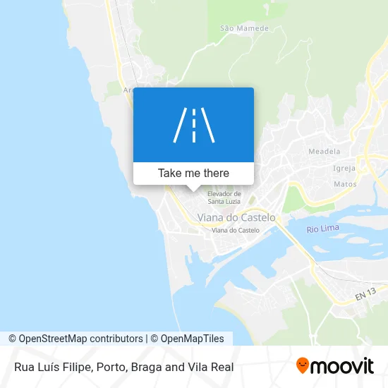 Rua Luís Filipe map