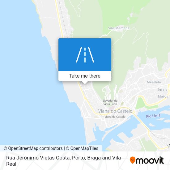 Rua Jerónimo Vietas Costa map