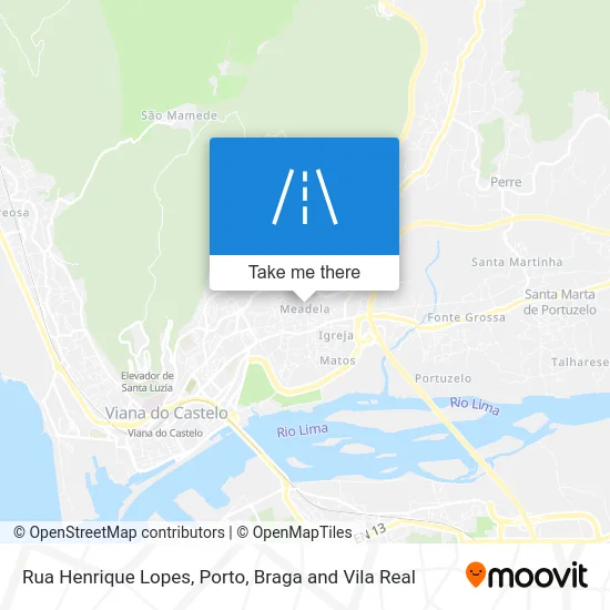 Rua Henrique Lopes map