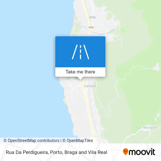 Rua Da Perdigueira map