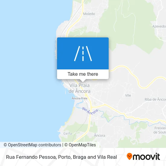 Rua Fernando Pessoa map