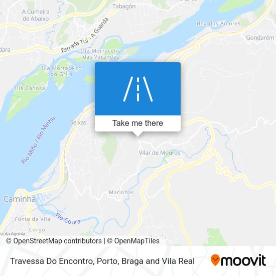 Travessa Do Encontro mapa