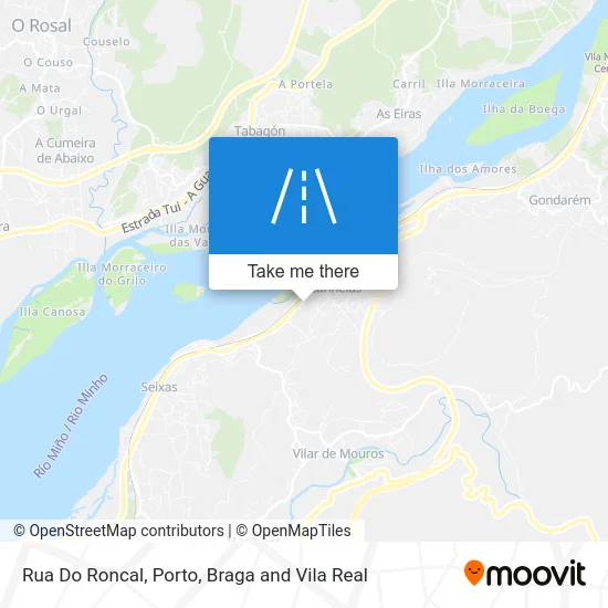 Rua Do Roncal map