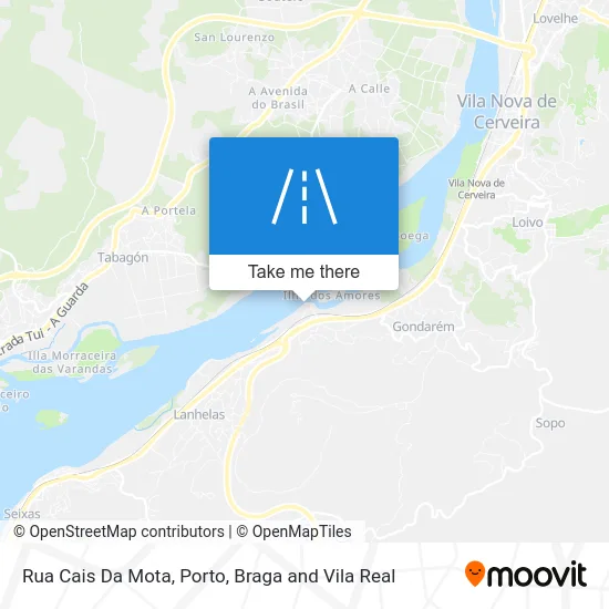 Rua Cais Da Mota map