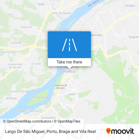 Largo De São Miguel mapa