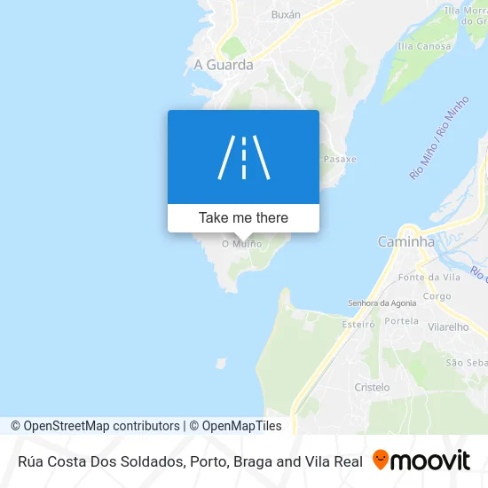 Rúa Costa Dos Soldados map