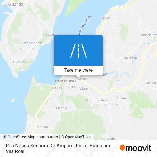 Rua Nossa Senhora Do Amparo map